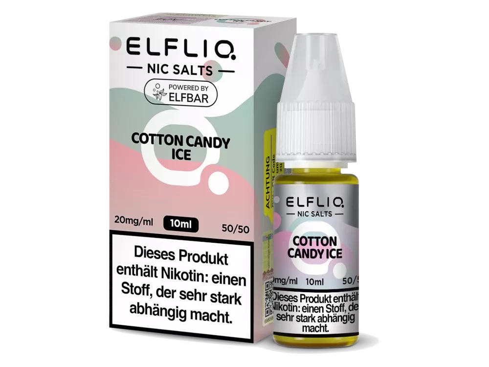ELFLIQ COTTON CANDY ICE Nikotinsalz Liquid 20mg/ml  - 10ml