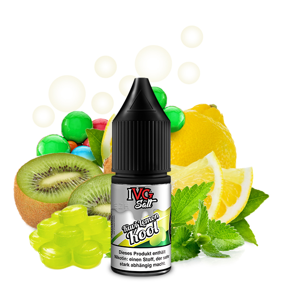 IVG Salt - Kiwi Lemon Kool 10mg/ml Liquid 10ml
