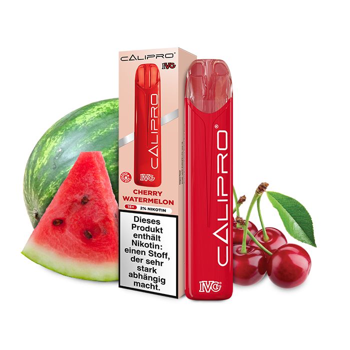 IVG Calipro Cherry Watermelon Einweg E-Zigarette 20mg/ml