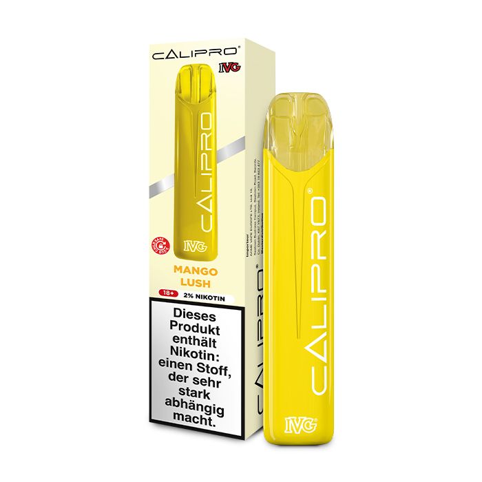 IVG Calipro Mango Lush Einweg E-Zigarette 20mg/ml *Abverkauf*