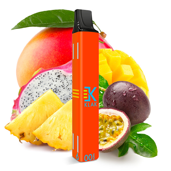 KLIK KLAK Vape mit Nikotin 20mg/ml Tropical Fruit
