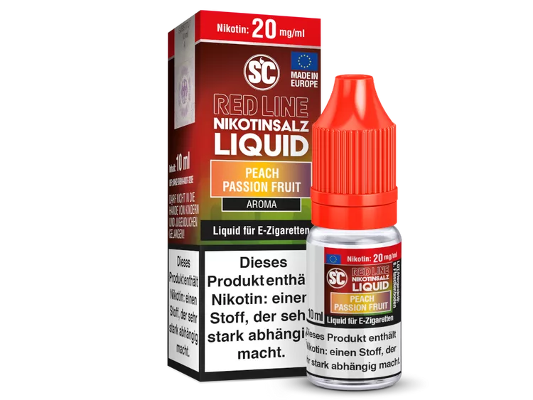 SC Red Line Peach Passion Fruit Liquid 10mg/ml 