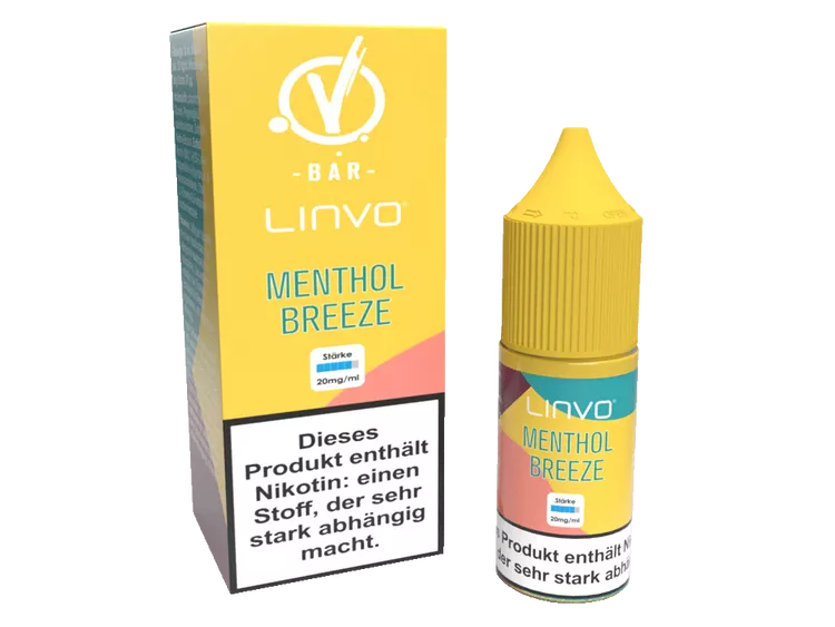 LINVO Menthol Breeze Liquid mit Nikotinsalz 20mg/ml