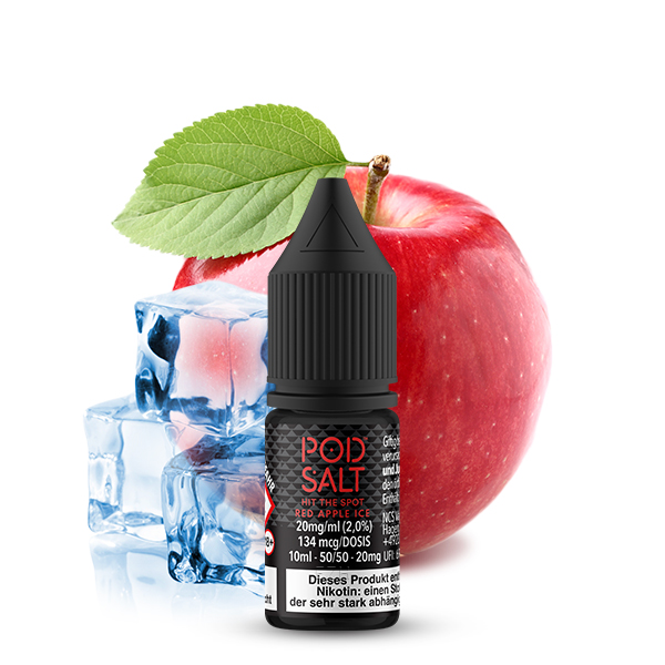 PODSALT Core Red Apple Ice Nikotinsalz Liquid (50/50) 20mg/ml 10ml