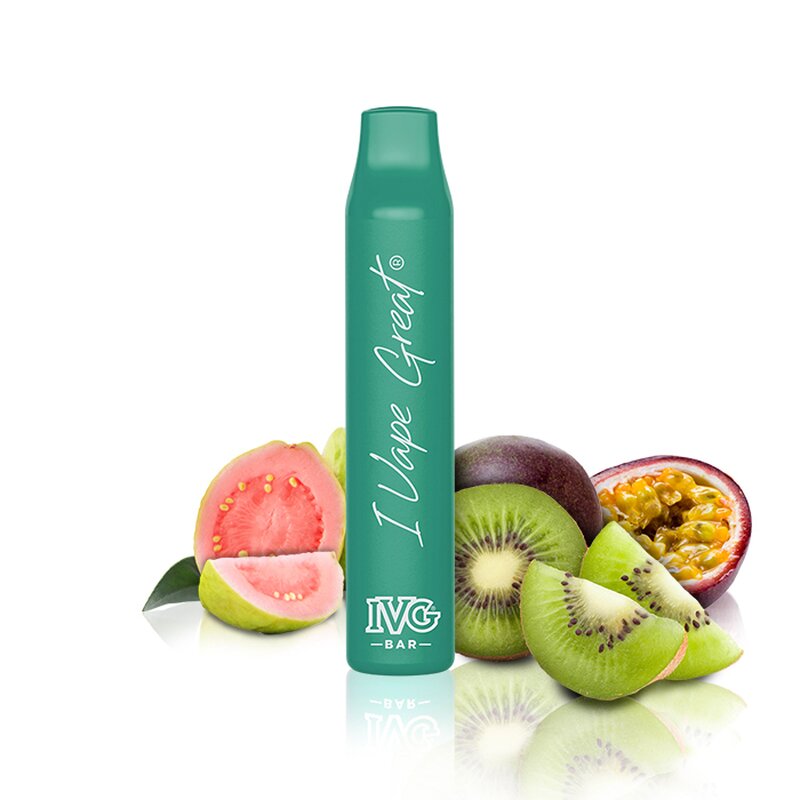 IVG BAR Kiwi Passionfruit Guava Einweg E-Zigarette 20mg/ml *Abverkauf*