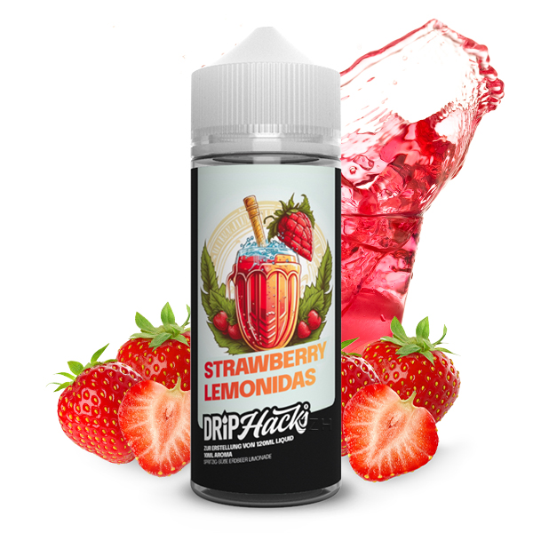 DRIP HACKS Strawberry Lemonidas Aroma 10ml