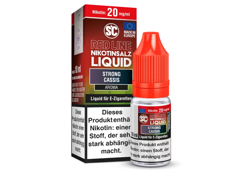 STRONG CASSIS - SC Red Line Nikotinsalz Liquid 20mg/ml