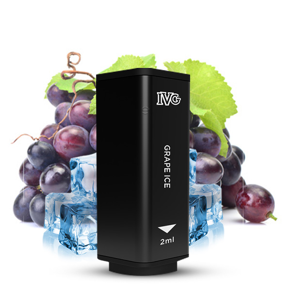 IVG 2400 Pods Grape Ice 20mg/ml 2 Stück