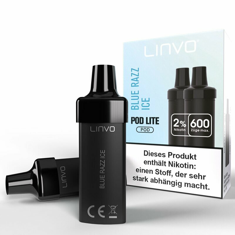 LINVO PODS Blue Razz Ice 20mg/ml 2er Packung