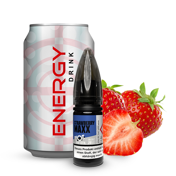 RIOT SQUAD Bar Edition Strawberry Energy 10mg/ml Liquid 10ml