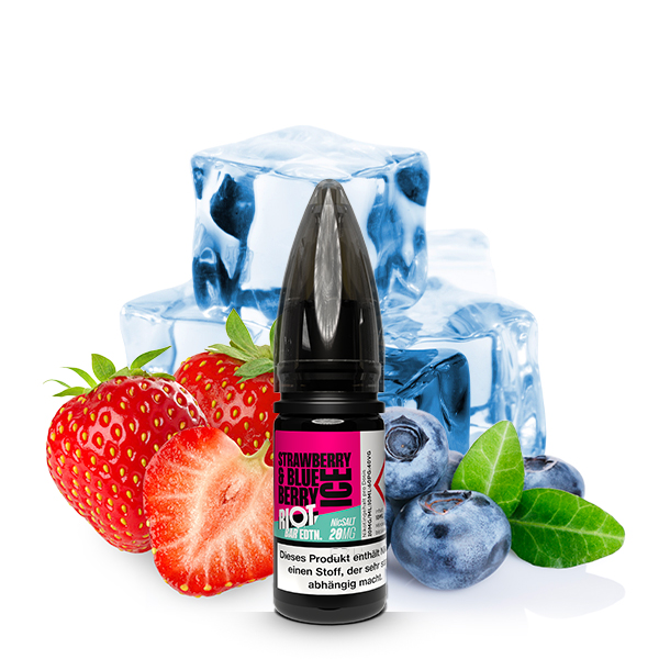 RIOT SQUAD Bar Edition Strawberry Blueberry Ice 10mg/ml Liquid 10ml