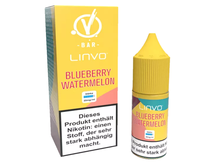 LINVO - Blueberry Watermelon Nikotinsalz Liquid 20mg/ml