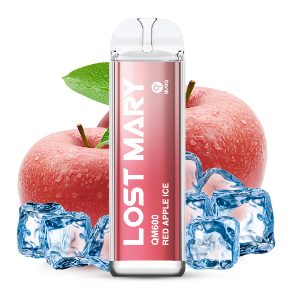 LOST MARY Red Apple Ice Einweg E-Zigarette 20g/ml QM600 *Abverkauf*