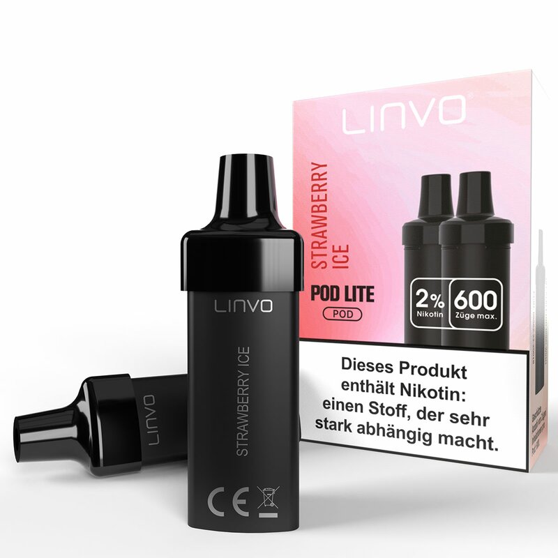 LINVO PODS Strawberry Ice 20mg/ml 2er Packung
