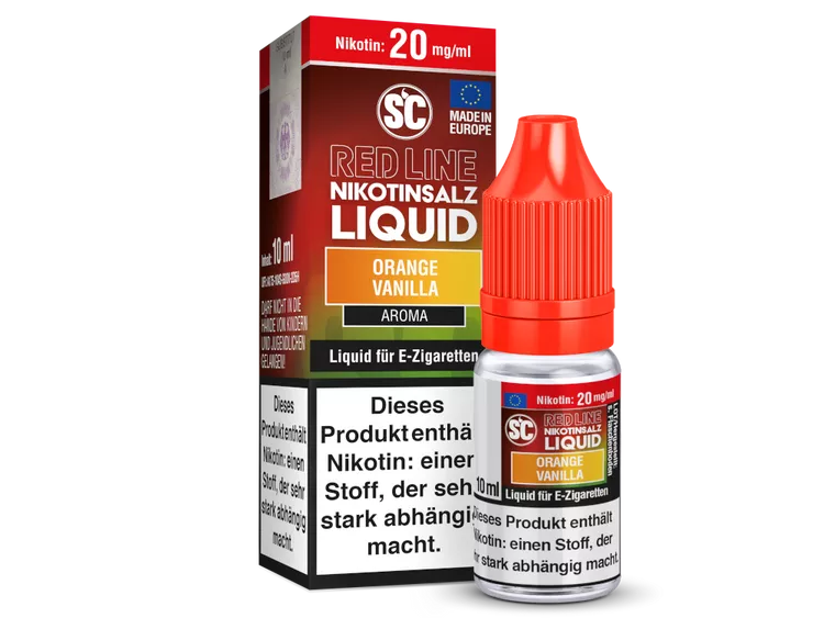 SC Red Line Orange Vanilla Liquid 10mg/ml 