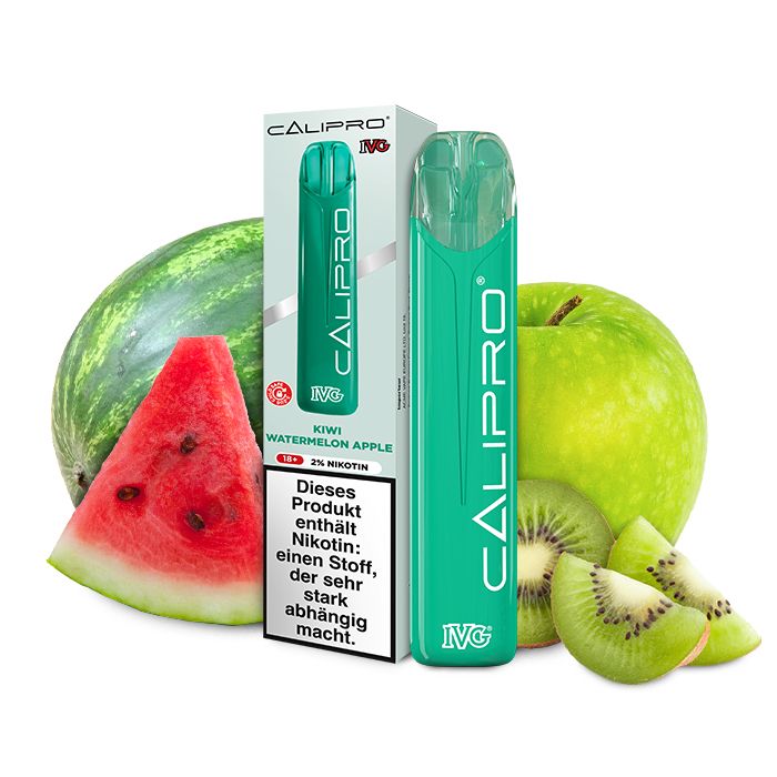 IVG Calipro Kiwi Watermelon Apple Einweg Vape