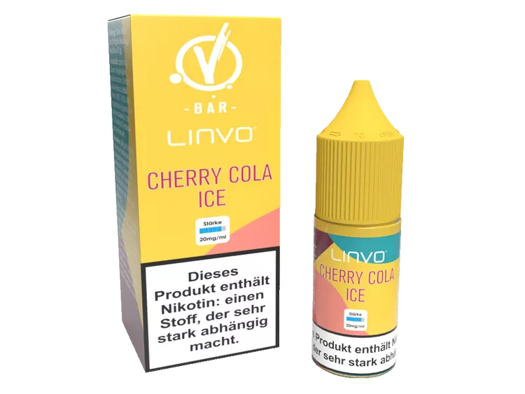 LINVO Cherry Cola Ice Liquid mit Nikotinsalz 20mg/ml