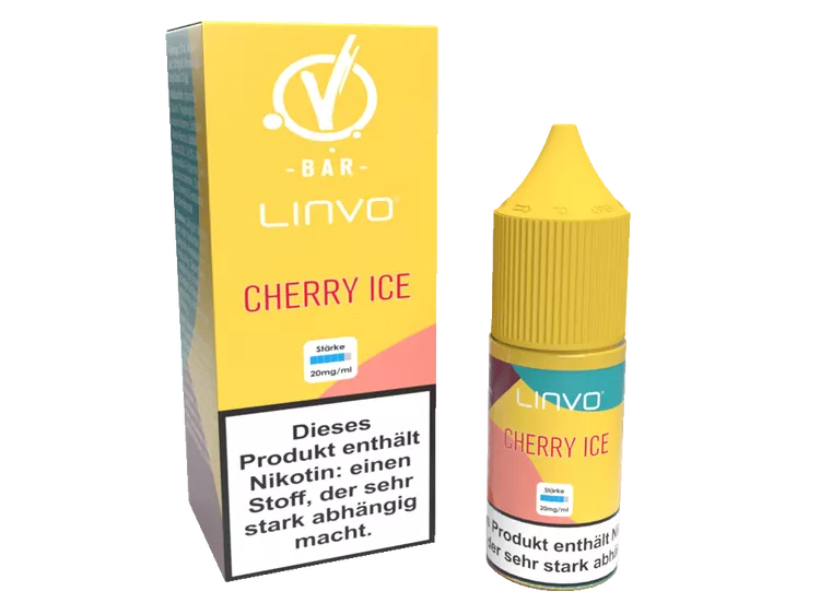 LINVO Cherry Ice Liquid mit Nikotinsalz 20mg/ml