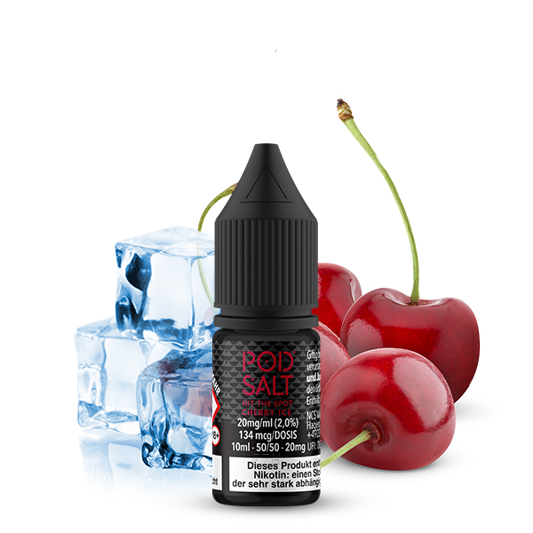 PODSALT Core Cherry Ice Liquid (50/50) 20mg 10ml
