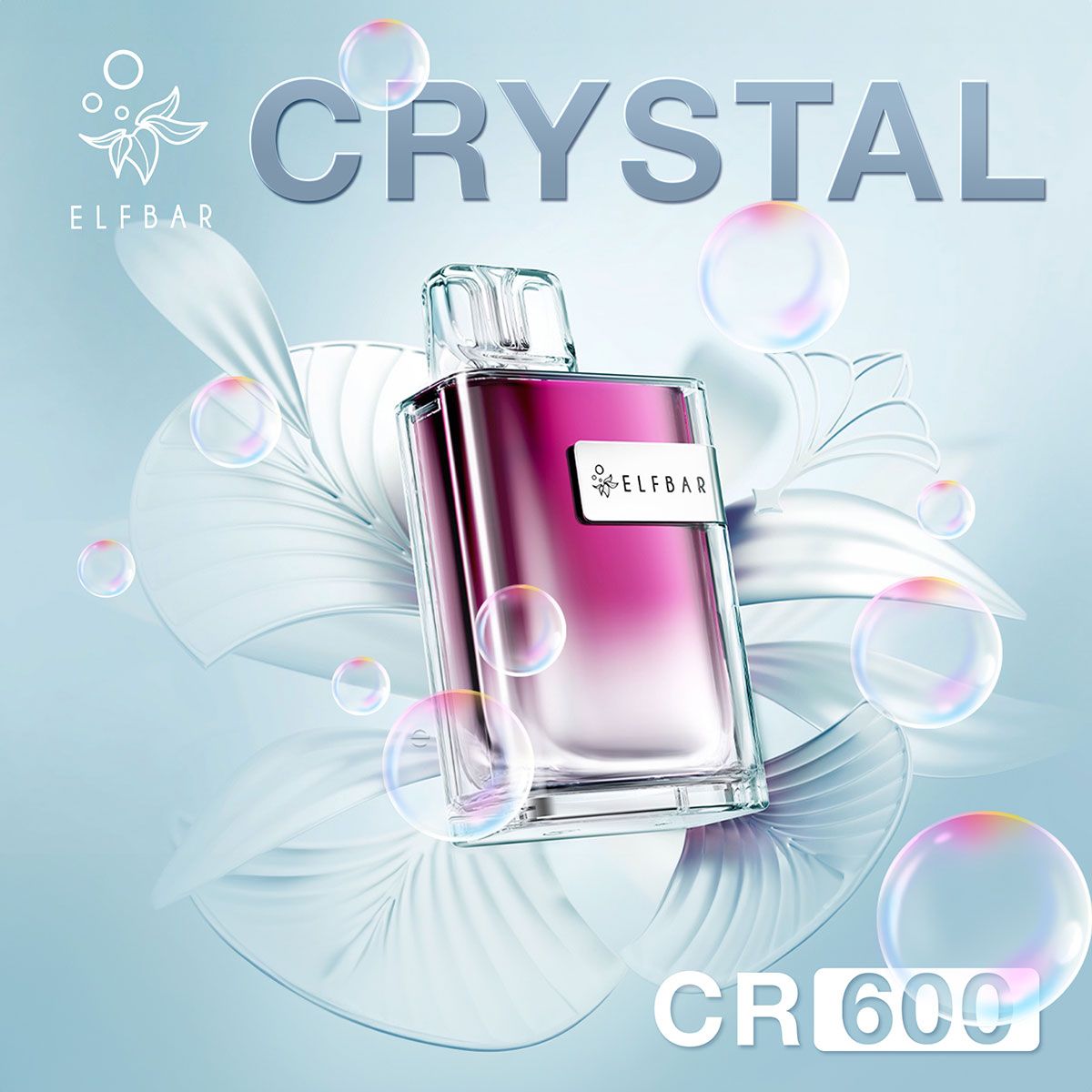 ELFBAR Crystal CR600 Pineapple Mojito Einweg E Zigarette 20mg/ml 